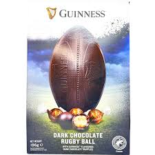 Guinness Rugby Ball Dark Chocolate 196g
