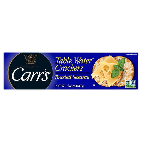 Carrs Table Water Crackers with Toasted Sesame 120g