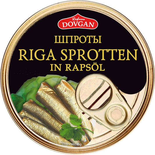 Dovgan Riga Sprats in Oil 160g