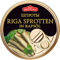 Dovgan Riga Sprats in Oil 160g