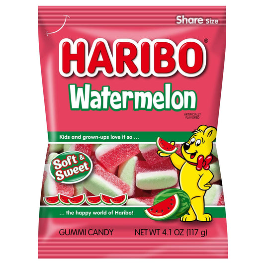 Haribo Watermelon Gummi Bag 117g