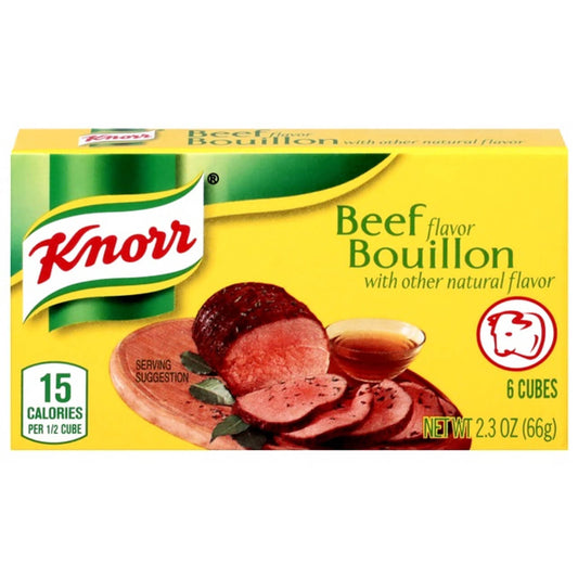 Knorr Beef Bouillon Cubes 6pk 66g
