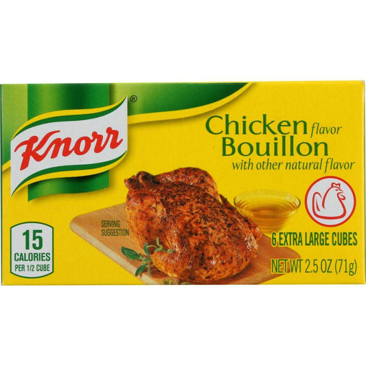 Knorr Chicken Bouillon Cubes 6pk 71g