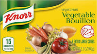 Knorr Vegetable Bouillon Cubes (Pack Of 6) 60g