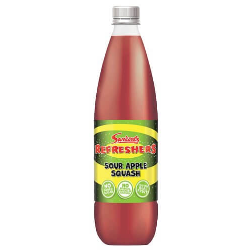 Swizzels Refreshers Sour Apple Squash NAS 1L