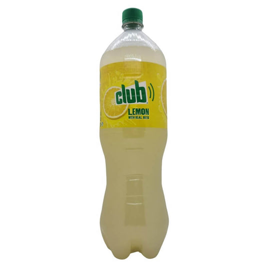 Club Lemon with Real Bits Soft Drink 1.75L