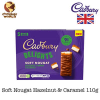 Cadbury Delight Hazelnut and Caramel 5pack 110g