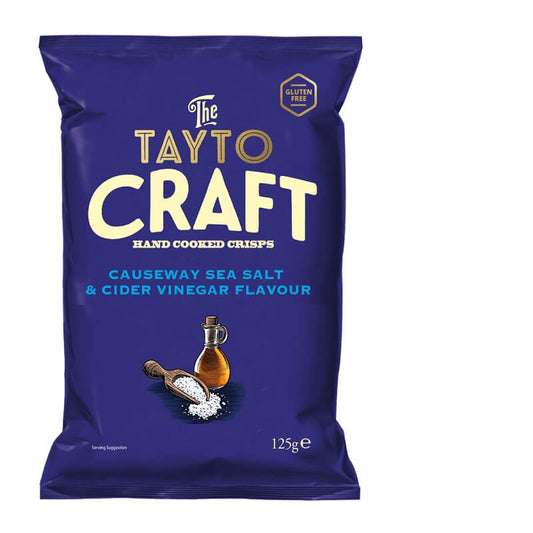 Tayto Craft Sea Salt and Cider Vinegar 125g