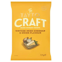Tayto Craft Vintage Irish Cheddar and Onion 125g