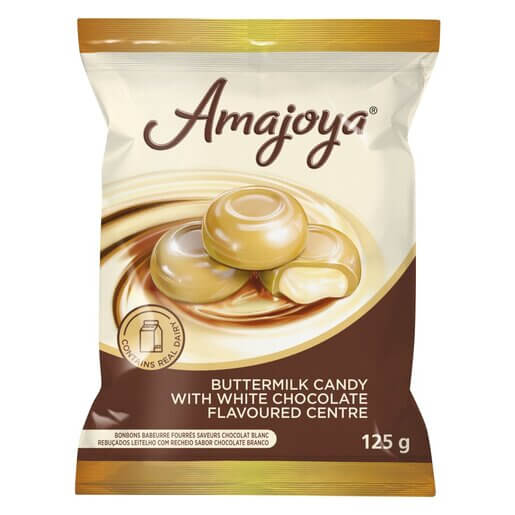 Amajoya Candy Buttermilk with White Chocolate Centre 125g