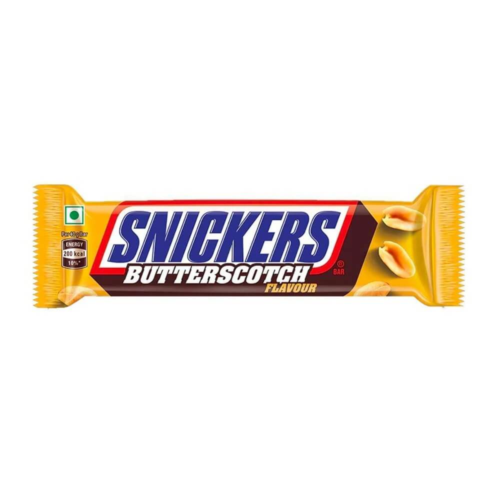Mars Snicker Butterscotch Bar  HEAT SENSITIVE ITEM. PLEASE ADD ITEM 122942 TO THE ORDER TO TRY TO PROTECT CHOCOLATES FROM HEAT DAMAGE. 40g