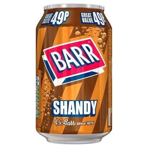 Barrs Shandyade Can 330ml