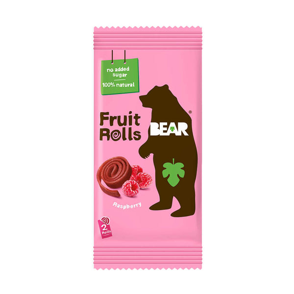 BEST BY APRIL 2025: Bear Raspberry Fruit Yoyos 20g