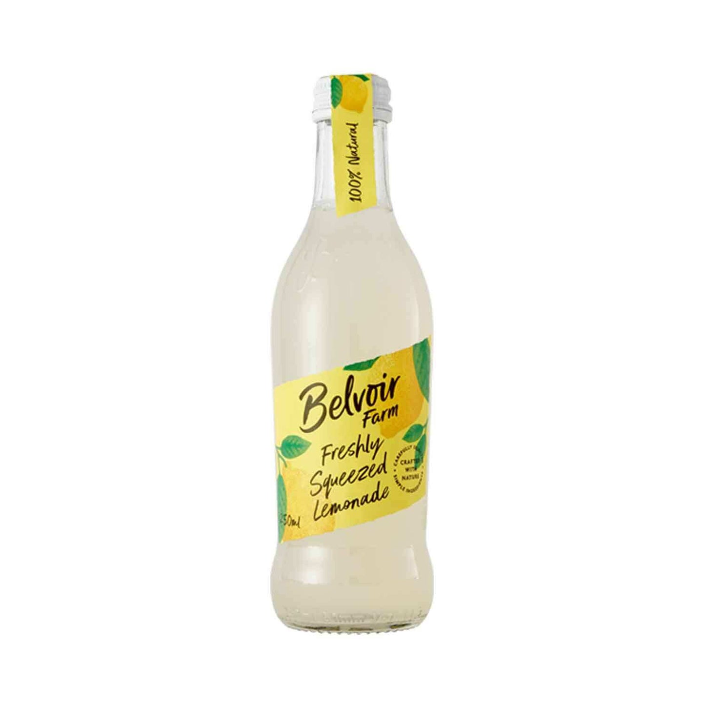 Belvoir Handmade Lemonade Glass Bottle 250ml