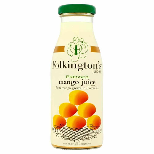 Folkingtons Mango Nectar Glass Bottle 250ml