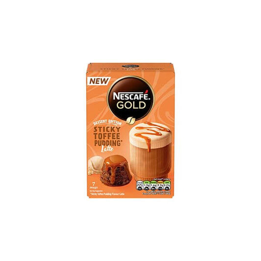 Nestle Nescafe Gold Sticky Toffee Pudding Latte 7Pack 140g