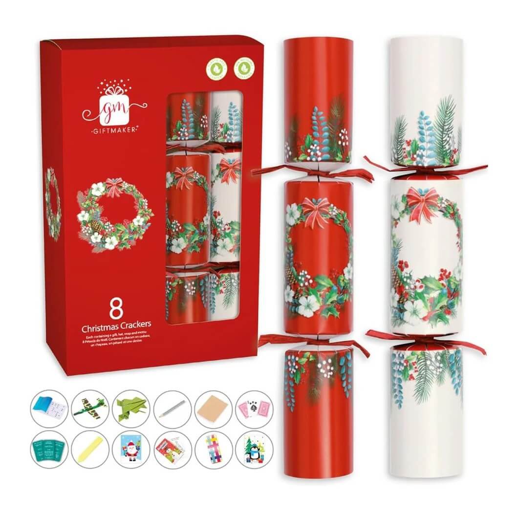 Giftmaker Traditional Foliage Crackers 8 X 12 Inches 250g