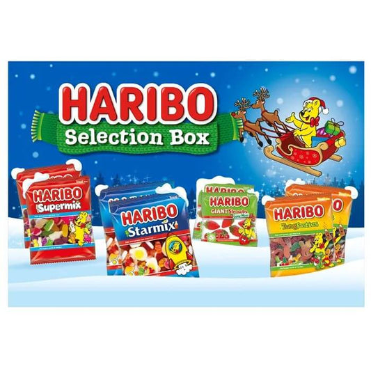 Haribo Selection Box Includes Treat size Bags 182g