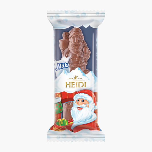 Heidi Smiley Santa Milk Filling Bar 45g