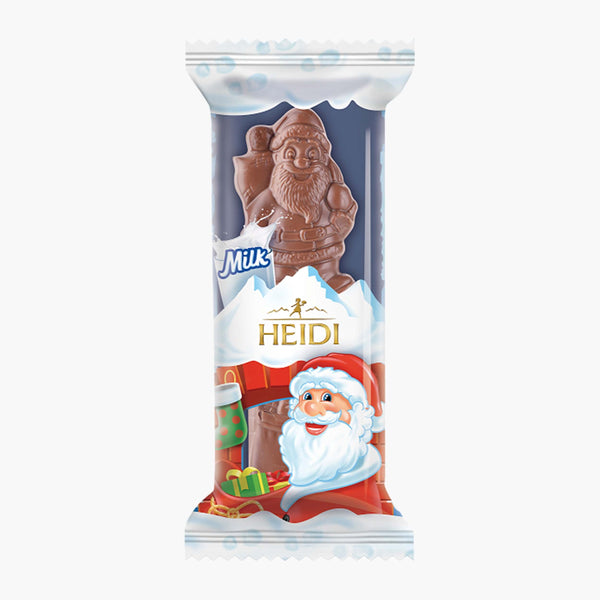 Heidi Smiley Santa Milk Filling Bar 45g