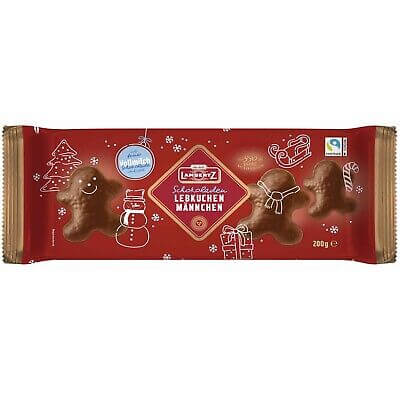 Lambertz Milk Chocolate Gingerbread Men 200g