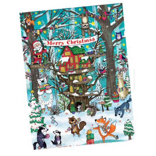 Advent Calendar Erikas Modern Advent Calendar Christmas Tree 50g