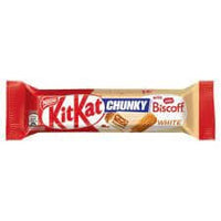 Nestke Kit Kat Chunky White Biscoff Bar 42g