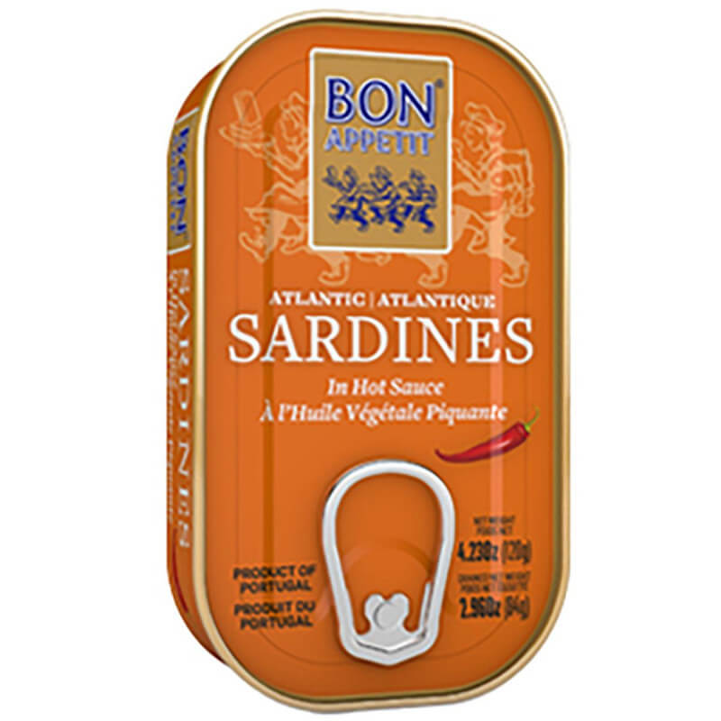 Bon Appetit Sardines in Hot Sunflower Oil 120g