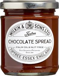 Wilkin and Sons Tiptree Chocolate Spread HEAT SENSITIVE ITEM. PLEASE ADD ITEM 122942 TO THE ORDER TO TRY TO PROTECT CHOCOLATES FROM HEAT DAMAGE 205g