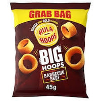 Kp Hula Hoops Big Hoops Grab Bag Bbq Beef 45g
