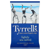 Tyrrells Lightly Sea Salted Potato Chips 150g
