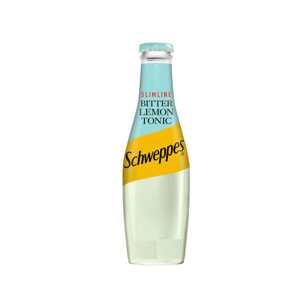 Schweppes Slimline Bitter Lemon Tonic Bottle 200ml