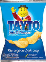 Tayto Salt and Vinegar Potato Crisps 37g