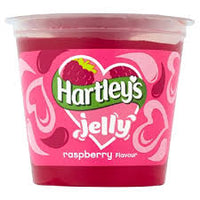 Hartleys Raspberry Flavour On The Go Cup 125g
