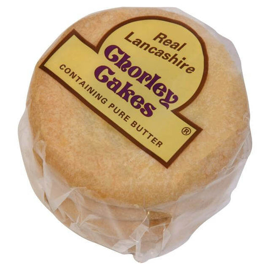 Real Lancashire Chorley Cakes 4pk 270g