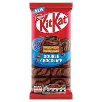 Nestle Kit Kat Double Chocolate Sharing Block HEAT SENSITIVE ITEM. PLEASE ADD ITEM 122942 TO THE ORDER TO TRY TO PROTECT CHOCOLATES FROM HEAT DAMAGE 99g
