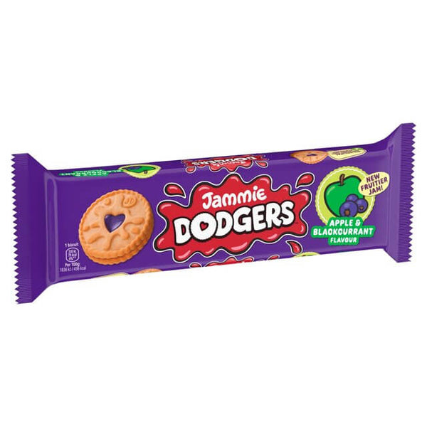 Burtons Jammie Dodgers Apple and Blackcurrant Biscuits 140g