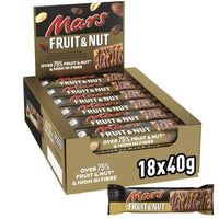 Mars Bar Fruit Nut Bar HEAT SENSITIVE ITEM. PLEASE ADD ITEM 122942 TO THE ORDER TO TRY TO PROTECT CHOCOLATES FROM HEAT DAMAGE 40g