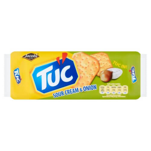 Jacobs Tuc Sour Cream Crackers 100g