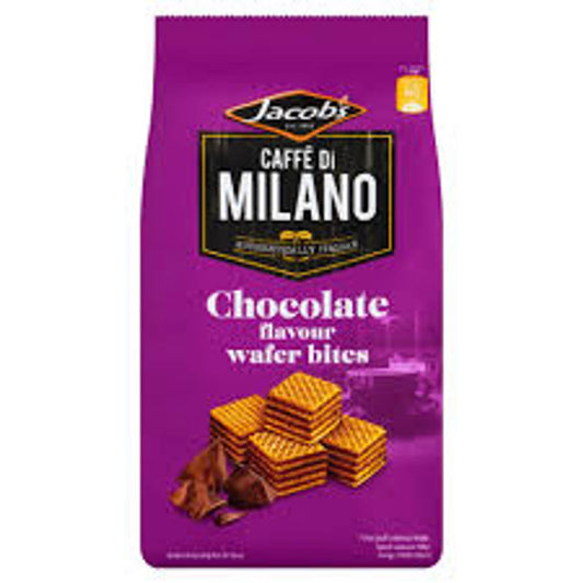 BEST BY JUNE: Jacobs Chocolate Wafer Bite Biscuits 125g