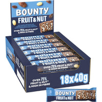 Mars Bounty Fruit Nut Milk Chocolate Bar  HEAT SENSITIVE ITEM. PLEASE ADD ITEM 122942 TO THE ORDER TO TRY TO PROTECT CHOCOLATES FROM HEAT DAMAGE 40g
