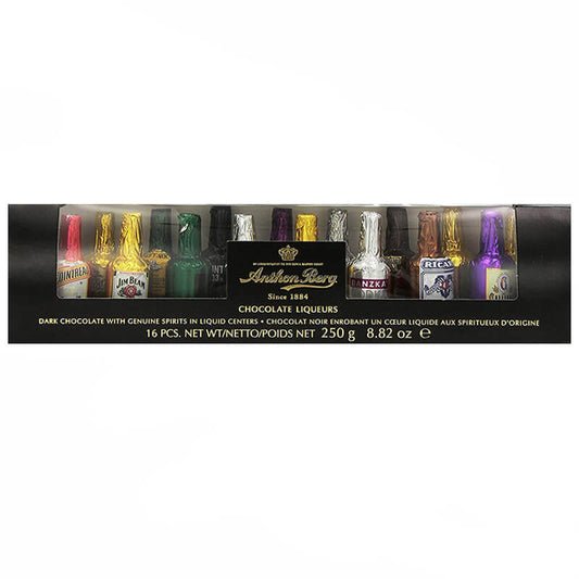 Anthon Berg Chocolate Liqueurs 16 Piece Tunnel Box 250g