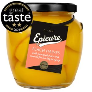 Epicure Peaches with Pineapple and Coconut In Syrup 550g
