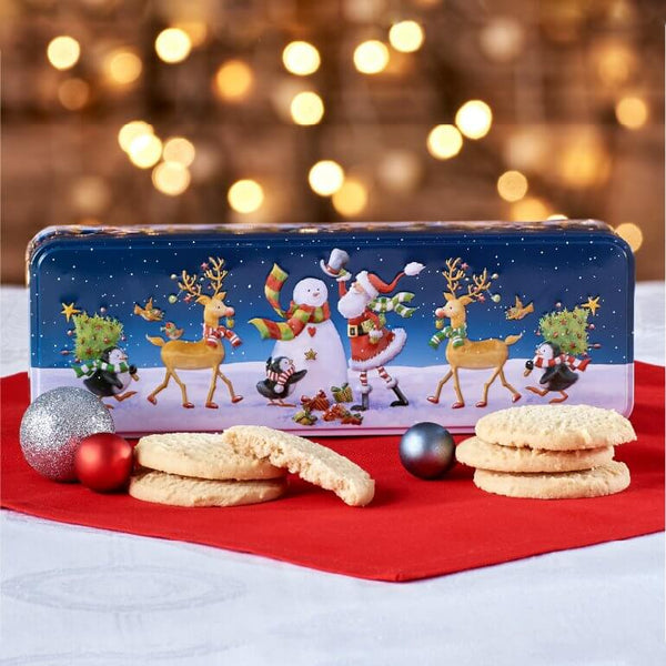Grandma Wilds Embossed Santas Starry Night Tin  150g