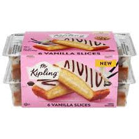 Mr Kipling Vanilla Cake Slices 6pk 165g