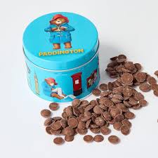 Infinity Paddington Bear Milk Chocolate Buttons Gift Tin 120g