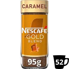 Nestle Nescafe Gold Caramel Jar Instant Coffee 95g