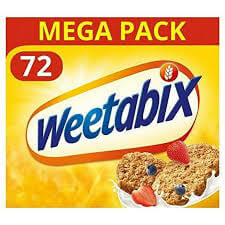 Weetabix Mega Pack Contains (72 Pieces) 1346g