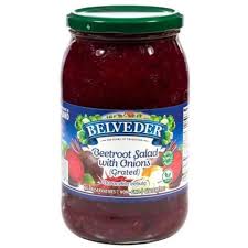 Belveder Grated Beetroot Salad with Onions 900g
