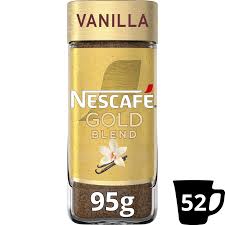 Nestle Nescafe Gold Smooth Vanilla Jar Instant Coffee 95g